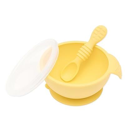 Silicone Baby Feeding Set with Suction-Training