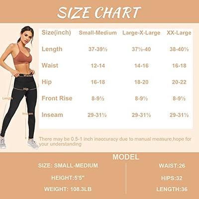 plus Size Leggings for Women-Stretchy X-Large-4X Tummy Control High Waist  Spande