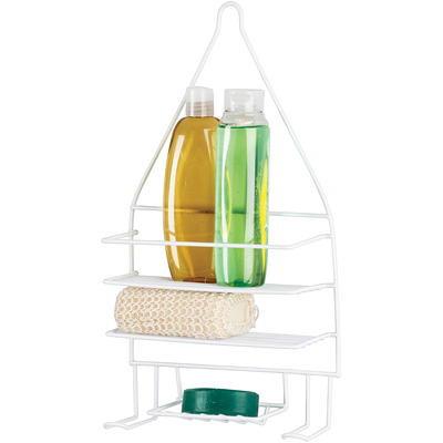 Bath Bliss 2-Shelf 2 Way Convertible Hanging Shower Caddy, Sea Glass -  Yahoo Shopping