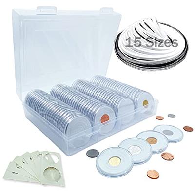 Coin Collection Supplies Holders Collectors Coins Capsules - Temu