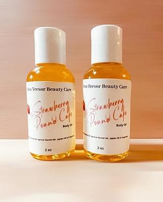  Strawberry Pound Cake Body Oil (4 Fluid Ounces