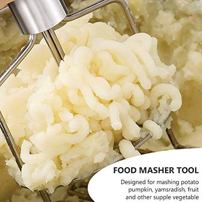 Potato Masher Mashed Potatoes Fruit And Vegetable Smasher Stainless Steel  Tool 