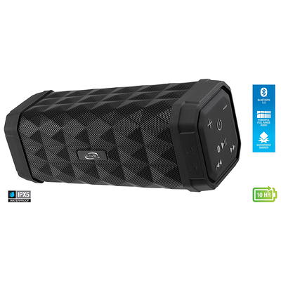 iLive Bluetooth 5.0 Wireless Speaker Pair in Black ISB2139B - The Home Depot