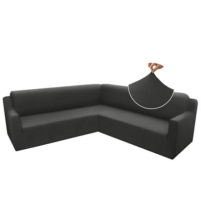 Best Deal for Sofa Cover Slipcover Polyester Non Slip Foam U-Shaped Seat