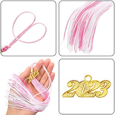  GRADFTY Graduation Tassel 2024 Double Color with Gold