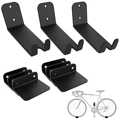 1 ZJ RIGHT R Bike Wall Mount, Bike Mounting Kit/Bike Hooks for Hanging  Bicycles in Home or Garage - Compatible with Mountain, Road, Hybrid Bike  Black-2PC - Yahoo Shopping