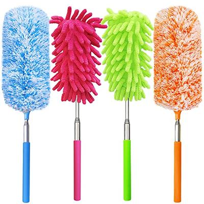 anngrowy 62 Microfiber Car Wash Brush Mop Kit Mitt Sponge with