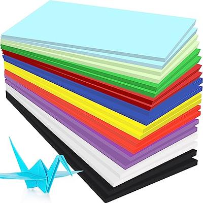 20 Sheets Colored Thick Paper Cardstock Blank for DIY Crafts Cards Making,  Invitations, Scrapbook Supplies (Orange, 8.5 x 11 inches)