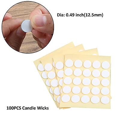 Candle Wick Stickers –