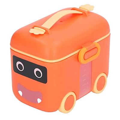 Baby Milk Powder Container Portable Dry Grains Storage Box Toddlers Food  Snacks Supplement Sealed Dispenser Travel Outdoor Pink Small 