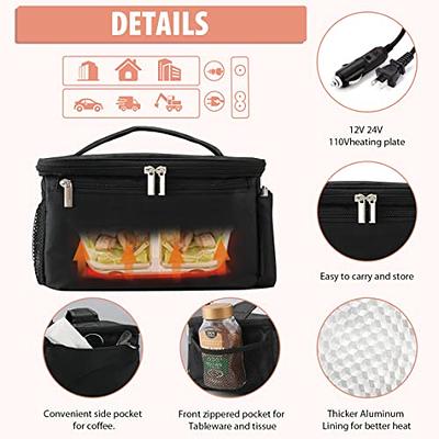 Portable USB Heating Lunch Box Electric Heated Mini Oven Food