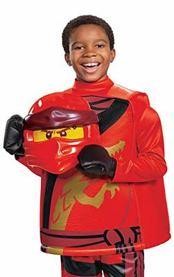 Disguise Kai Costume for Kids, Deluxe Lego Ninjago Legacy Themed Children's  Character Outfit, Child Size Large (10-12) Red (100409G) - Yahoo Shopping