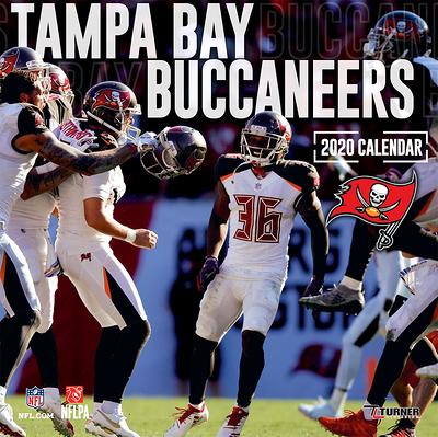 NFL Tampa Bay Buccaneers 2024 Wall Calendar 