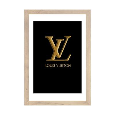 Louis Vuitton Kiss by Julie Schreiber Fine Art Paper Print ( Fashion > Fashion Brands > Louis Vuitton art) - 24x16x.25