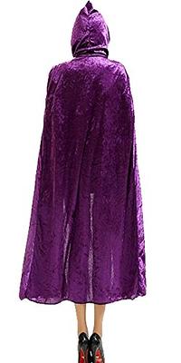 Purple Crush Velvet Cape 