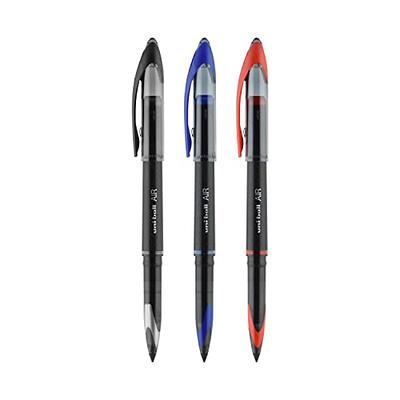 Uniball Air 3 Pack in Black, 0.7mm Medium Rollerball Pens, Try Gel Pens,  Colored Pens, Office Supplies, Colorful Pens, Blue Pens Ballpoint Pens,  Fine Point, Smooth Writing Pens - Yahoo Shopping