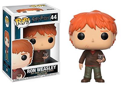 Funko Pop! Movies: Harry Potter - Ron Weasley with Scabbers Vinyl