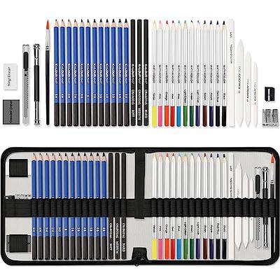 my art tools Sketch pencils for drawing and shading - 10pcs art sets each  with sketching pencils for all professional artists - dual pack charcoal  and graphite pencils - Yahoo Shopping