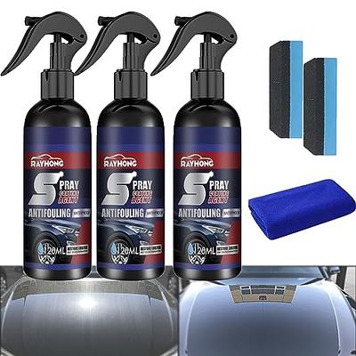 Fluid Film Black 11.75 oz Pack of 6 Rust Converter Spray with Rust Remover,  Prevention, and Inhibitor Properties for Metal Protection and Undercoating.  Includes Gloves, Nozzle & Bundle.