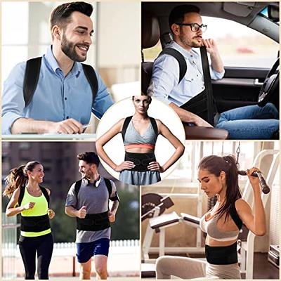 KLEUET Posture Corrector for Men and Women,Adjustable Back Brace