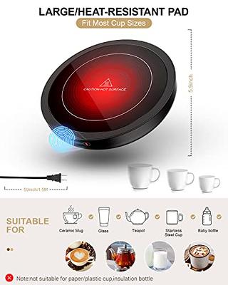 PUSEE Mug Warmer,Coffee Warmer for Desk Candle Warmer Auto Shut Off,Coffee  Cup Warmer with 3 Temp Settings,Electric Beverage Warmer Plate for  Coffee,Tea,Water Milk and Cocoa(Not Include Cup) - Yahoo Shopping