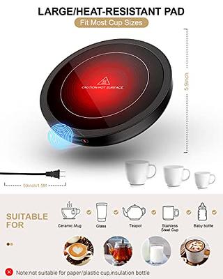 PUSEE Mug Warmer,Coffee Warmer for Desk Candle Warmer Auto Shut Off,Coffee  Cup Warmer with 3 Temp Settings,Electric Beverage Warmer Plate for Coffee,Tea,Water  Milk and Cocoa(Not Include Cup) - Yahoo Shopping