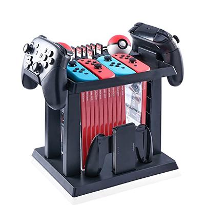 Lave arabisk ineffektiv Storage Stand for Nintendo Switch, Storage Stand Controller Holder for Nintendo  Switch Accessories and 2 Poke Ball Plus Controllers - Yahoo Shopping