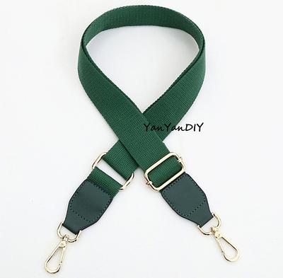 1.8cm Width, 54cm Long, Black Brown Leather Purse Strap, Bag Strap