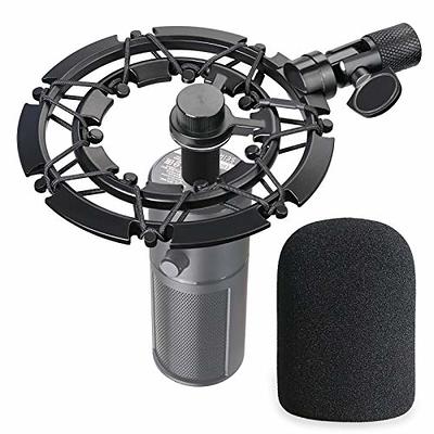 Razer Seiren Mini Shock Mount and Pop Filter Matching Mic Boom Arm Stand,  Compatible for Razer Seiren Mini Microphone by YOUSHARES