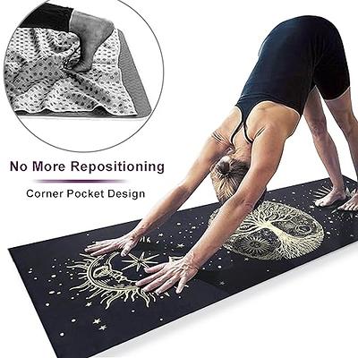  Heathyoga Hot Yoga Towel Non Slip, Microfiber Non