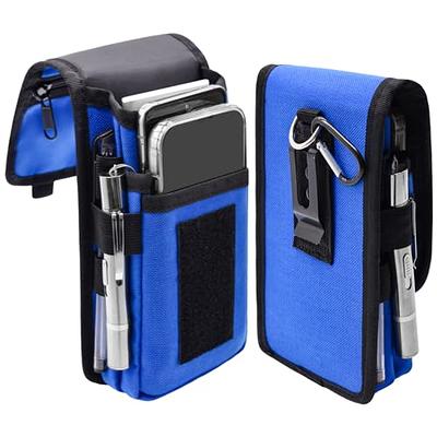 Multi-Purpose Smartphone Pouch, Belt Loop Phone Pouch, Cell Phone Holder,  Tool Holder, Tactical Phone Holster Carrying Case, Men’s Waist Pocket for