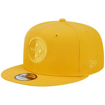 New Era Black/Gold Pittsburgh Steelers Team Split 9FIFTY Snapback Hat