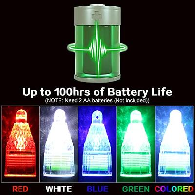 OROOTL LED Fishing Light Deep Drop Fishing Lights Waterproof Underwater Fishing  Lights Attractive Glow Bait Lure Lamp Green White Red Blue Night Fishing  Tools for Saltwater Freshwater - Yahoo Shopping