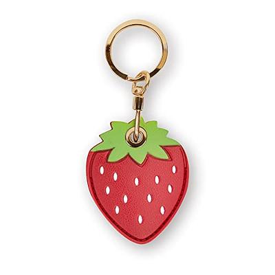 JCPal TagIt Protective AirTag Key Ring, Red