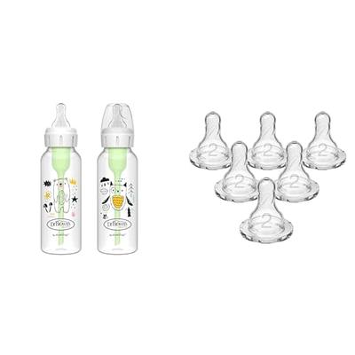  MAM Bottle Nipples Mixed Flow Pack - Medium Flow Nipple  Level 2 And Fast Flow Nipple Level 3