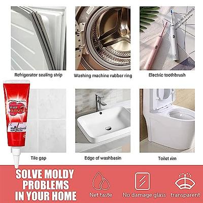 GELIVABLE Mold Remover Gel - Effective Mold Mildew Cleaner for Household  Shower, Kitchen Sinks, Walls, Tiles, Grout, Bathrooms, Washing Machine and