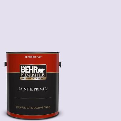 BEHR PREMIUM PLUS 1 qt. #680A-3 Pink Bliss Flat Low Odor Interior