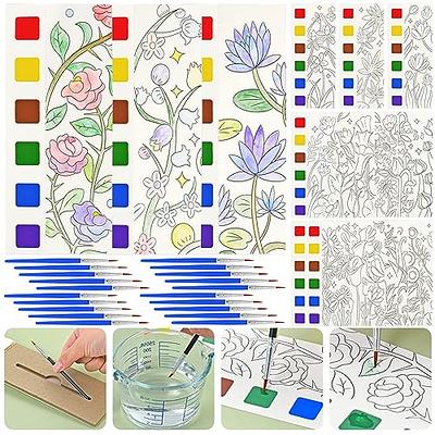 Vileafy Painting Party Favors Coloring Kit for Adults and Girls 8