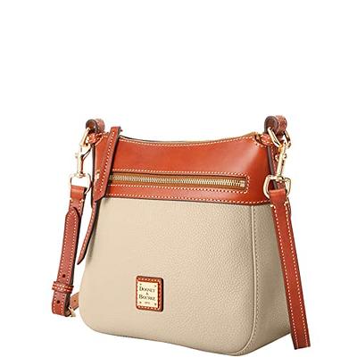 Dooney & Bourke Pebble Leather Cameron Crossbody with Logo Strap