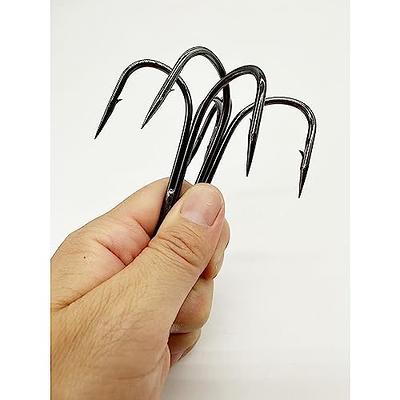 Cheap 20PCS High Carbon Steel Catfish hook Barbed Catfish Fishing