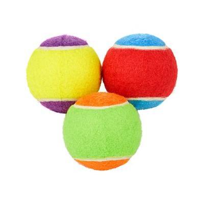 ETHICAL PET Latex Soccer Ball Squeaky Dog Chew Toy, Color Varies