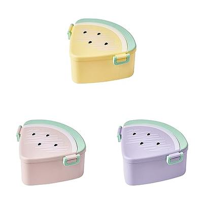 Yuisle Cartoon Bento Lunch Box For Kids Leakproof And Microwavable