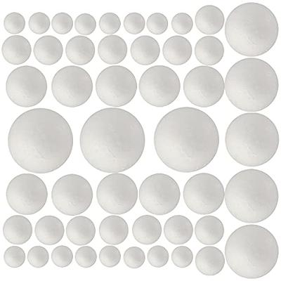 LOKIPA 3PCS White Polystyrene Balls, 3 Size White Foam Balls Craft Foam  Balls for Art Crafts, DIY, Household, School Projects and Party Decorations  - Yahoo Shopping