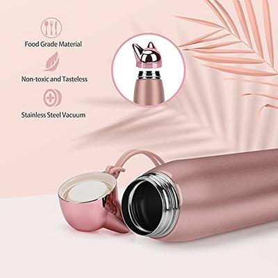 Cute Cat Water Bottle, Jhua Stainless Steel Insulated Water Bottles Vacuum  Travel Coffee Mug for Kids Girls Women Leak-proof Cat Insulated Water Bottle,  320 ml/10.8 oz (Pink) - Yahoo Shopping