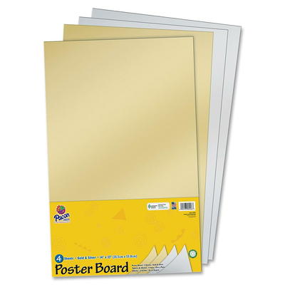 what is standard poster board size