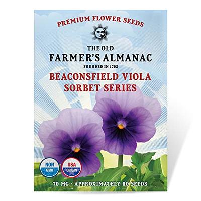 The Old Farmer's Almanac Premium Flower Garden Starter Kit with