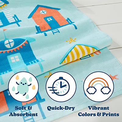 Large Beach Towel Quick Dry Super Absorbent Lightweight Bath Towels  Colorful Sun