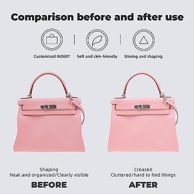  XYJG Purse Handbag Silky Organizer Insert Keep Bag