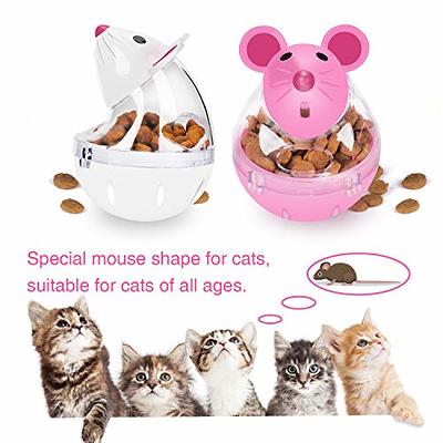 Cat Food Feeders Balls Interactive Fun Bowl Pet Toy Tumbler Kitten Shaking  Ball