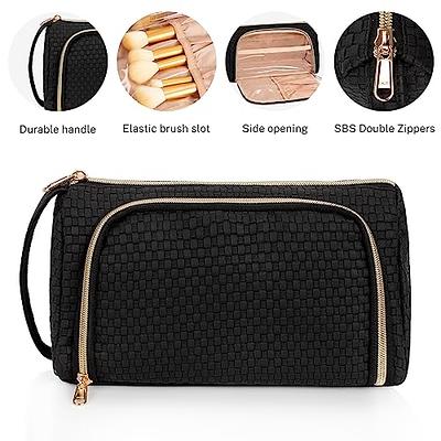  Small Cosmetic Bag Cute Makeup Bag Y2k Accessories Aesthetic  Make Up Bag Y2k Purse Cosmetic Bag for Purse (Black) : Beauty & Personal  Care